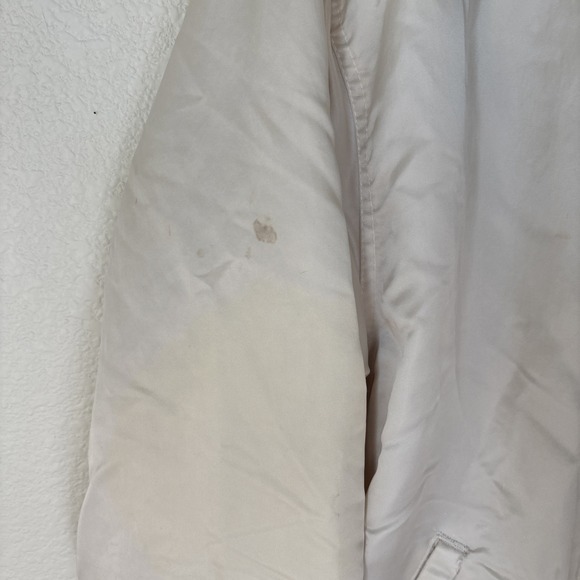 RARE Vtg 80s San Francisco 49ers STARTER Jacket L White Satin NFL Pro Line Mens - Picture 13 of 16